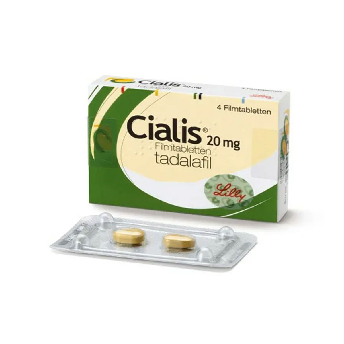 Cialis 20mg 4 Tablets in Pakistan