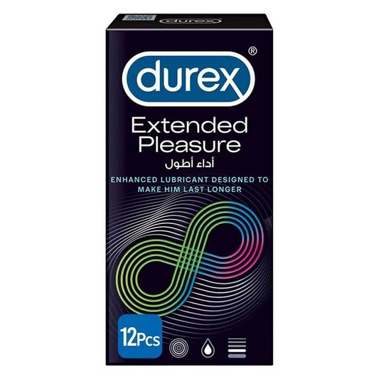Durex Extended Pleasure Condoms 12 Pack