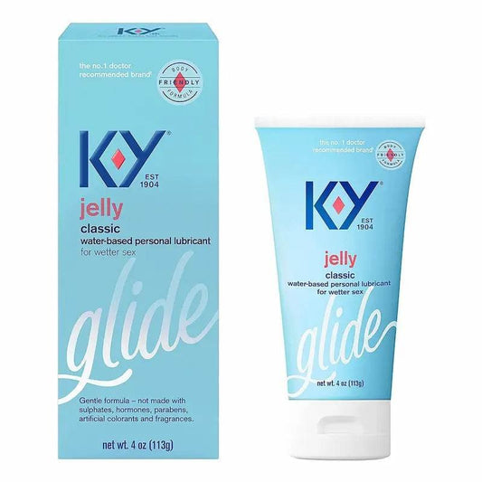 K-Y Jelly Personal Lubricant 4 oz Fragrance Free