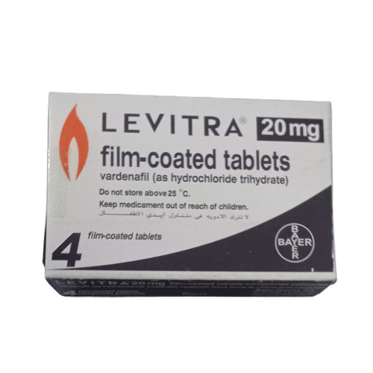Levitra 20mg Tablets 4Ct in Pakistan